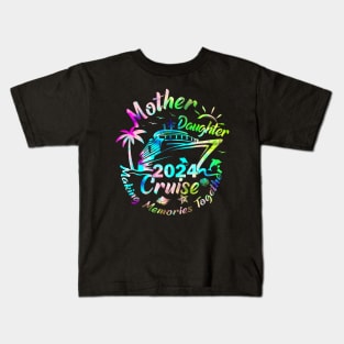 Mom Daughter Vacation Kids T-Shirt